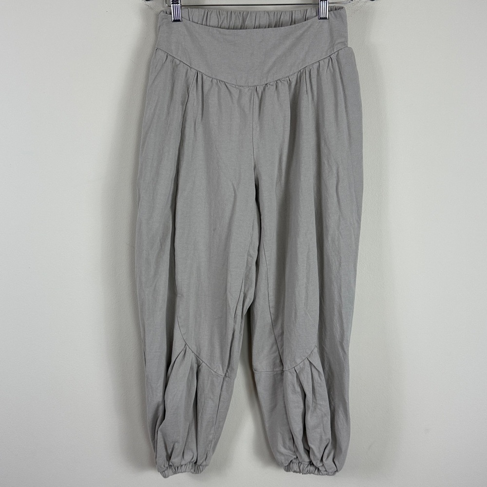 Free People FP Beach Jogger Chino Pleated Sweat Pants in‎ Sand Size XS